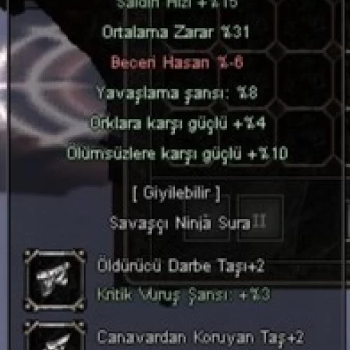  +9 DOLUNAY 31 ORT 10 ÖLÜMSÜZ