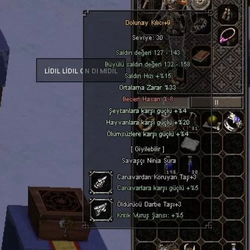  +9 DOLU 33 ORT 20 HAYVAN +3 TAŞLI FULL