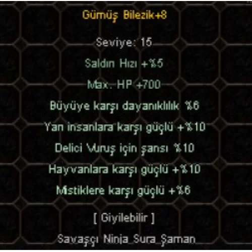  10 yarı 10 delici 6 büyük SV DE TEK