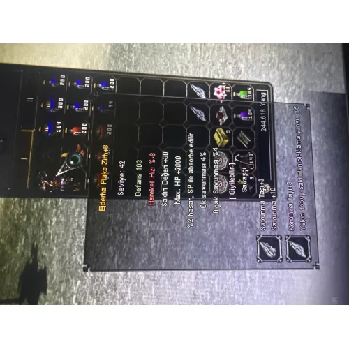  +8 ejder plaka 2000 hp 30 str elit