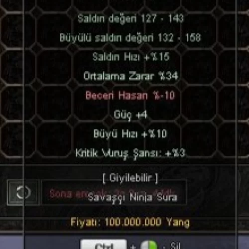  +9 DOLUNAY 34 ORT 4 GÜÇ