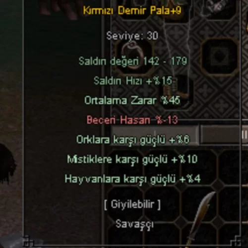  +9 45 ORTALAMALI KDP  +4 HAYVAN  +10 MİSTİK  +6 ORK  SATILIR !!