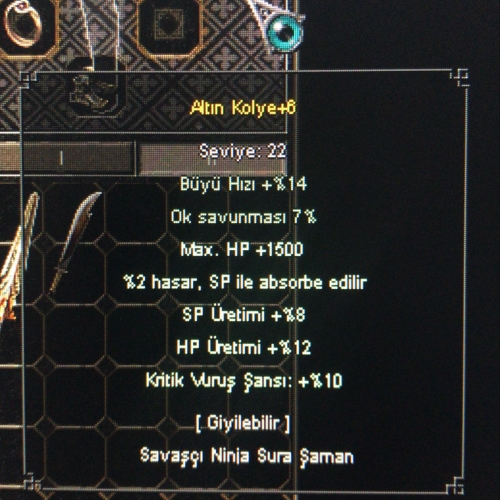  10 KRİTİK 1500 HP ALTIN KOLYE SANİYELİK TESLİMAT
