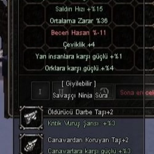  +9 DOLUNAY 36 ORT 4 ÇEVİK