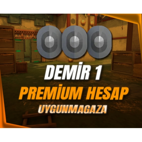 TR - DEMİR 1  - MAİL DEĞİŞEN - ULTRA DÜŞÜK MMR!