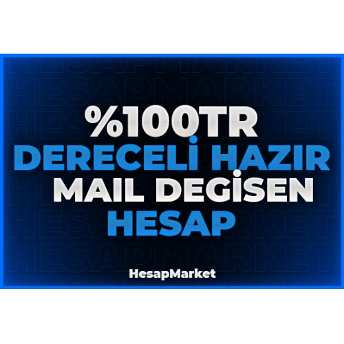  VALORANT TR DERECELİ HAZIR MAİL DEĞİŞEN HESAP