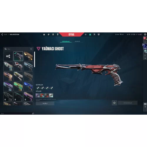  Satılık Valorant Hesabı