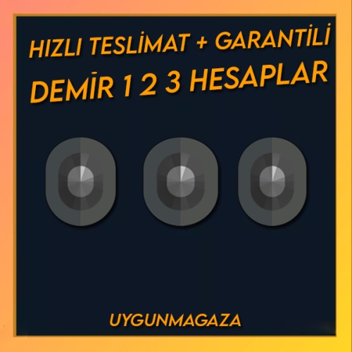 TR - DEMİR - MAİL DEĞİŞEN - ULTRA DÜŞÜK MMR!
