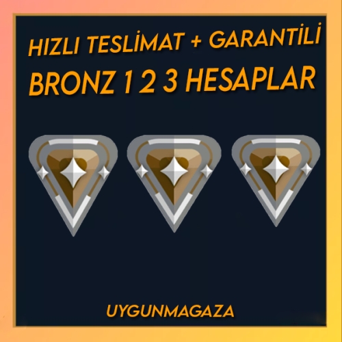 TR - BRONZ - MAİL DEĞİŞEN - ULTRA DÜŞÜK MMR!