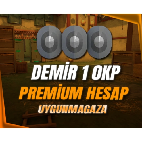 TR - DEMİR 1 0KP - MAİL DEĞİŞEN - ULTRA DÜŞÜK MMR!