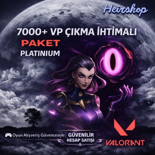  7300+ VP ÇIKMA IHTIMALLI PAKET PLATINIUM