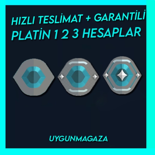 TR - PLATİN - MAİL DEĞİŞEN - ULTRA YÜKSEK MMR!