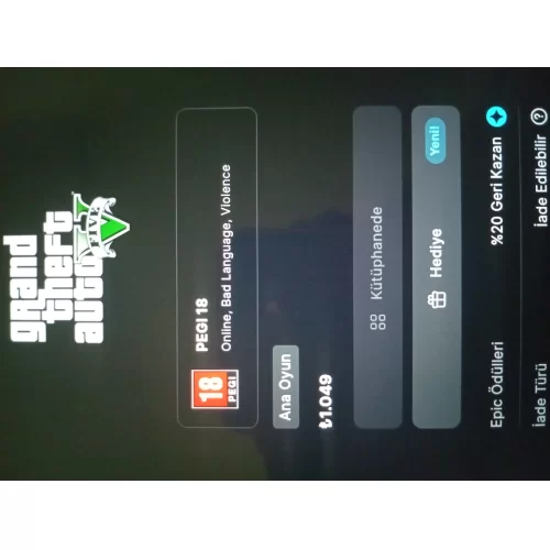  Gta 5 li epic games hesabı