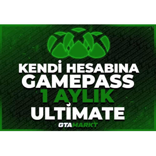  ⭐Xbox Gamepass Ultimate 1 AYLIK + Garanti⭐
