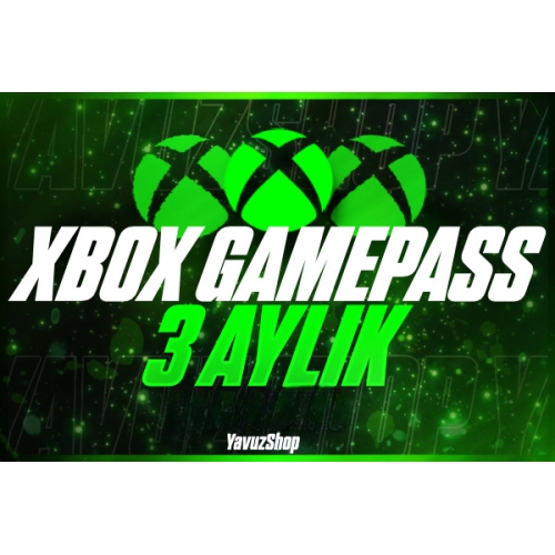  ⭐ 3 Ay Xbox Gamepass Ultimate OTO TESLİMAT