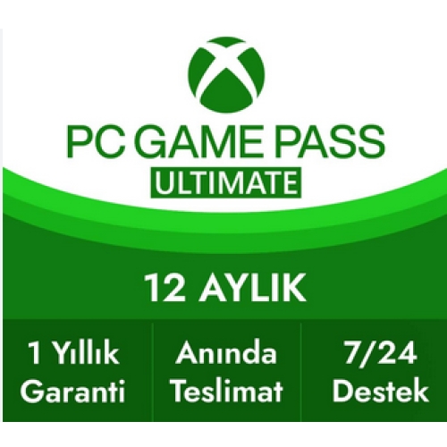  XBOX GAME PASS ULTİMATE 1 YILLIK PREMİUM HESAP