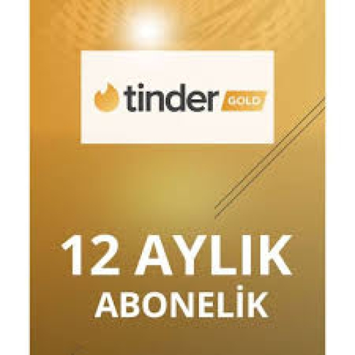  ⭐️ 12 AYLIK TİNDER GOLD KODU 750 TL