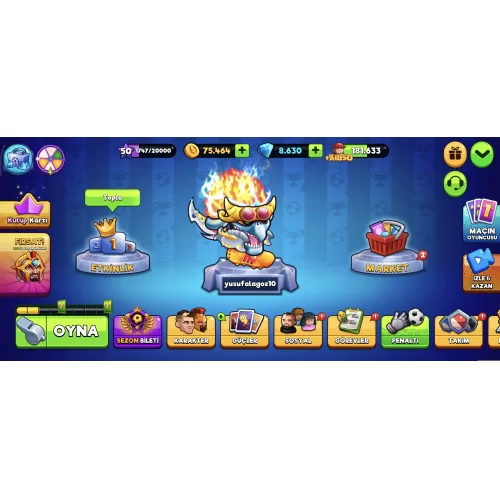  SATILIK KAFA TOPU 2 HESABI  PAZARLIK YAPILIR