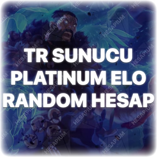  LOL PLATINUM - PLATİN ELO RANDOM HESAP
