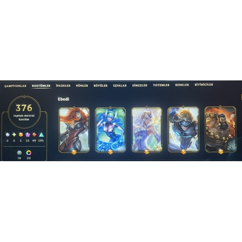  378 Skin hesap