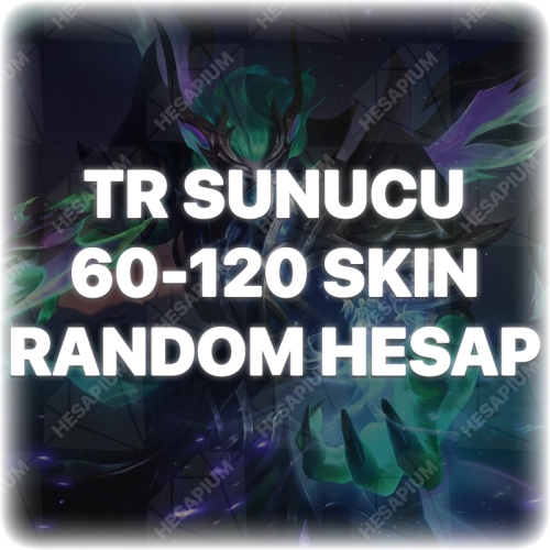  LOL 60-120 SKIN GARANTİLİ RANDOM