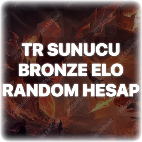  LOL BRONZE - BRONZ ELO RANDOM HESAP