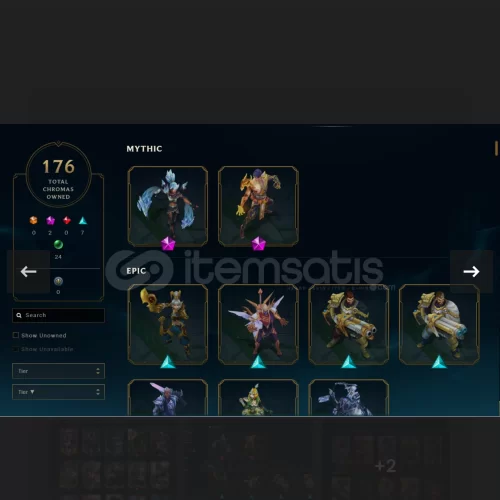  Lol 870 kostum west zumrut hesap