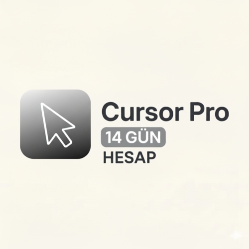  Cursor Pro Hesap – 14 Günlük Kullanım