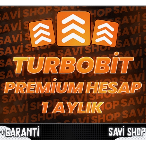  TURBOBİT PREMİUM 1 AYLIK HESAPLAR+GARANTİ