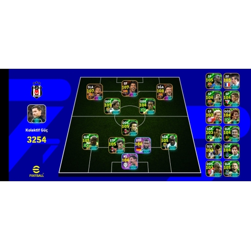  E football hesabı