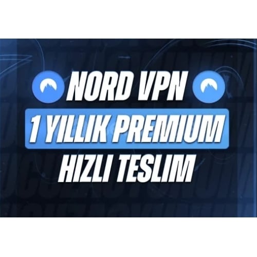  SON 20 !!NordVPN 1 Yıllık Premium Hesap + Garanti