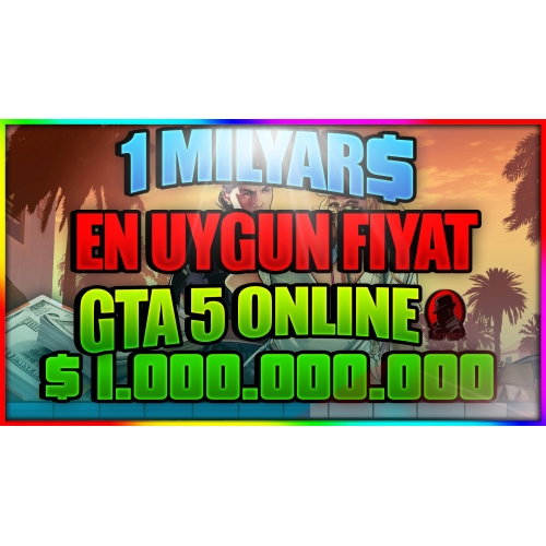  PS5-PS4 GTA 5 ONLİNE 1.000.000.000 DOLAR