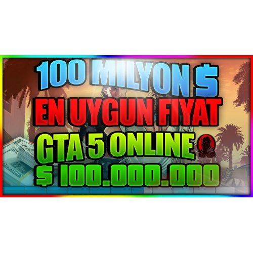  PS5-PS4 GTA 5 ONLİNE 100.000.000 DOLAR