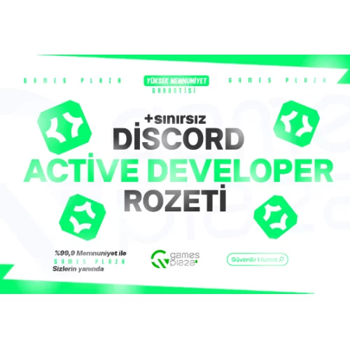  ⭐ACTİVE DEVELOPER ROZETİSINIRSIZ⭐