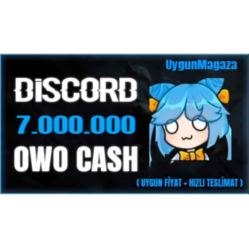  ANINDA TESLİMAT 7M OWO CASH