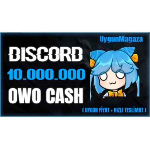  ANINDA TESLİMAT 10M OWO CASH
