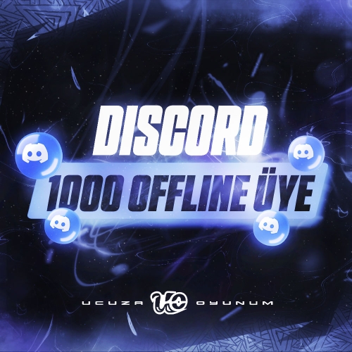  ⚡ ÇALIŞIYOR - 1000 Adet Discord Offline Üye