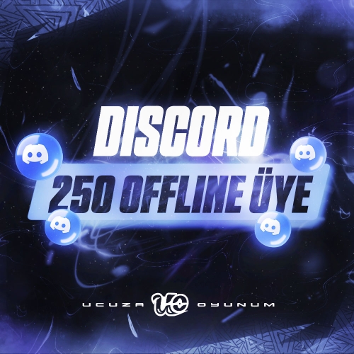  ⚡ ÇALIŞIYOR - 250 Adet Discord Offline Üye