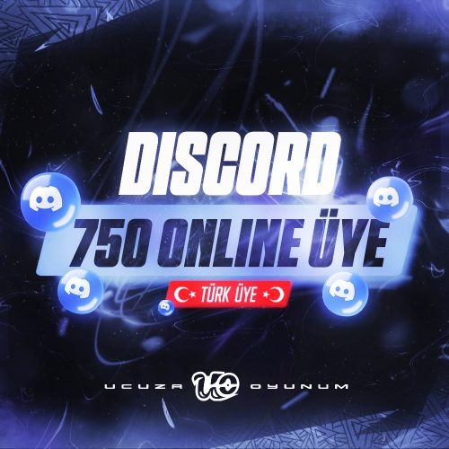  ⚡ ÇALIŞIYOR - 750 Adet Discord Türk Online Üye