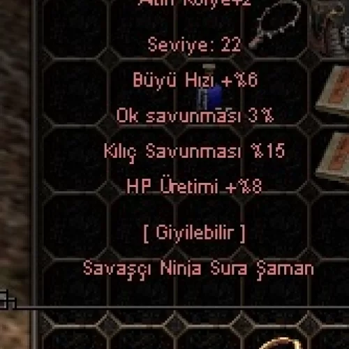  15 KILIÇ SAVLI 2 EFSUNLU ALTIN KOLYE