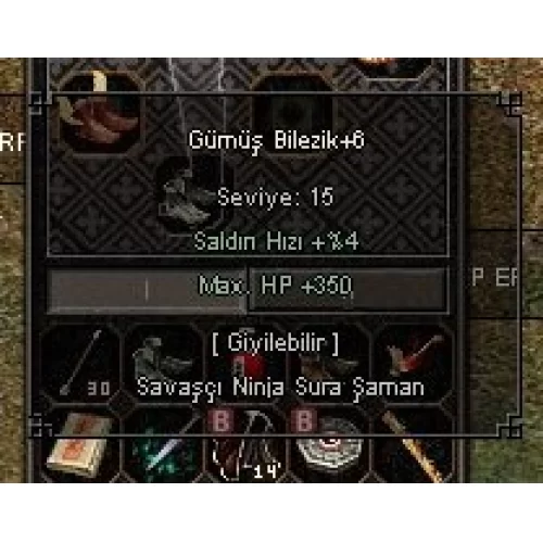  +6 GÜMÜŞ BİLEZİK