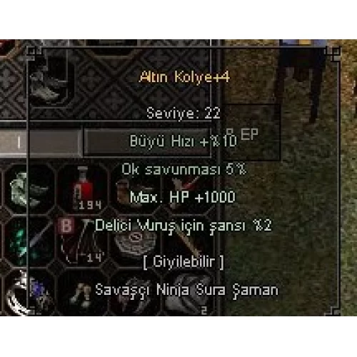  +4 ALTIN 1K HP 2 EFSUN !