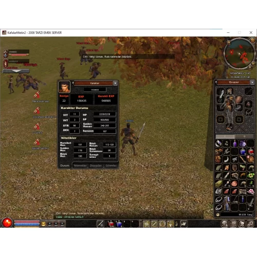  22LVL Bedensel Madalyon Canavarı