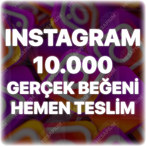  ÇALIŞAN - Instagram 10.000 Beğeni - Keşfet Etkili