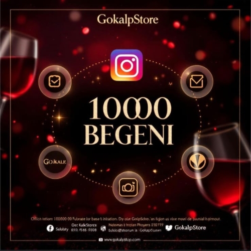  10000 BEĞENİ INSTAGRAM