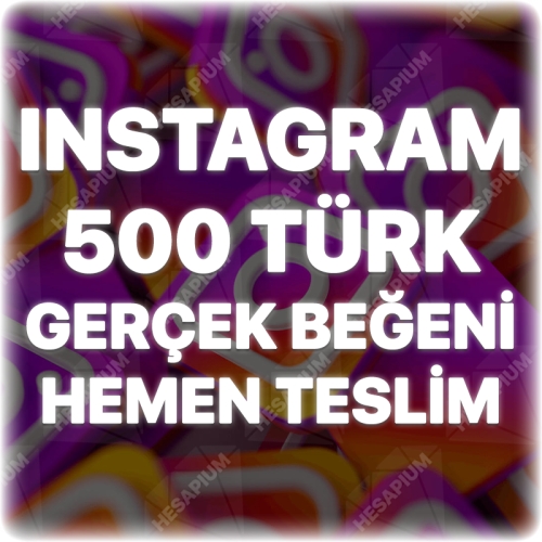  Instagram 500 Türk Beğeni - Keşfet Etkili