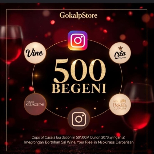  500 BEĞENİ INSTAGRAM