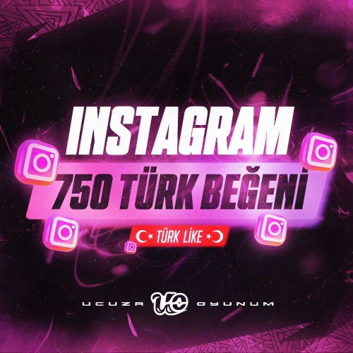  ⚡ ÇALIŞIYOR - 750 Adet İnstagram Türk Beğeni