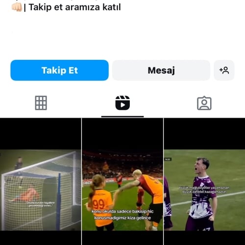  16K TAKİPÇİLİ İÇERİK HESABI