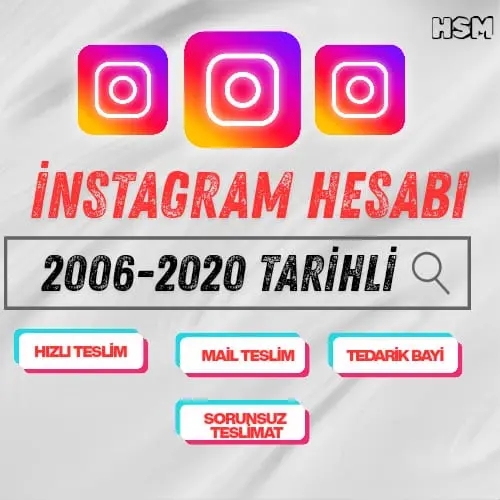  ⭐️ 2006-2020 Eski Tarihli İnst Hesapları⭐️